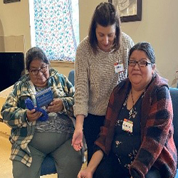 Démonstration d'entraînement en résistance avec Katie Pasteen, Terry Lucas et Madeline Michel.