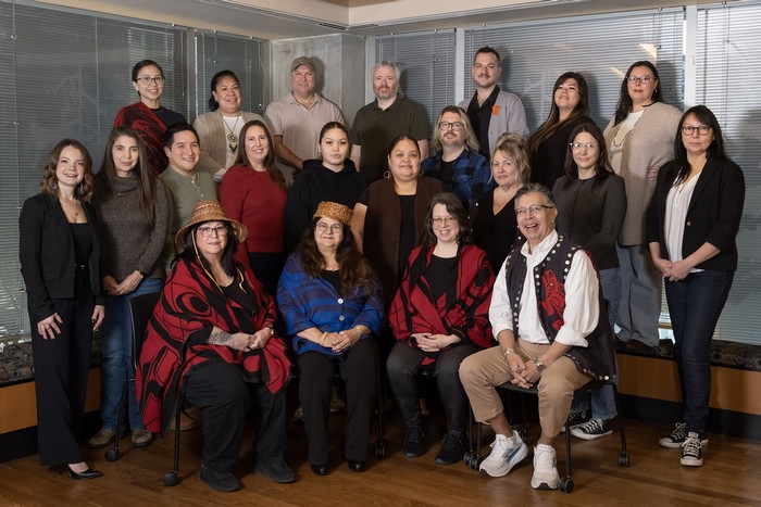 Group photo of the 21 BC CANE members.