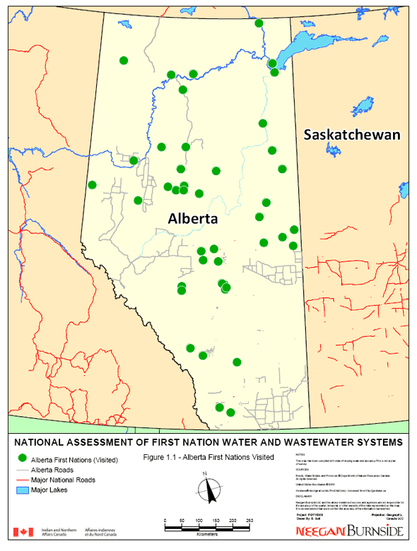 National Assessment of First Nation Water and Wastewater Systems